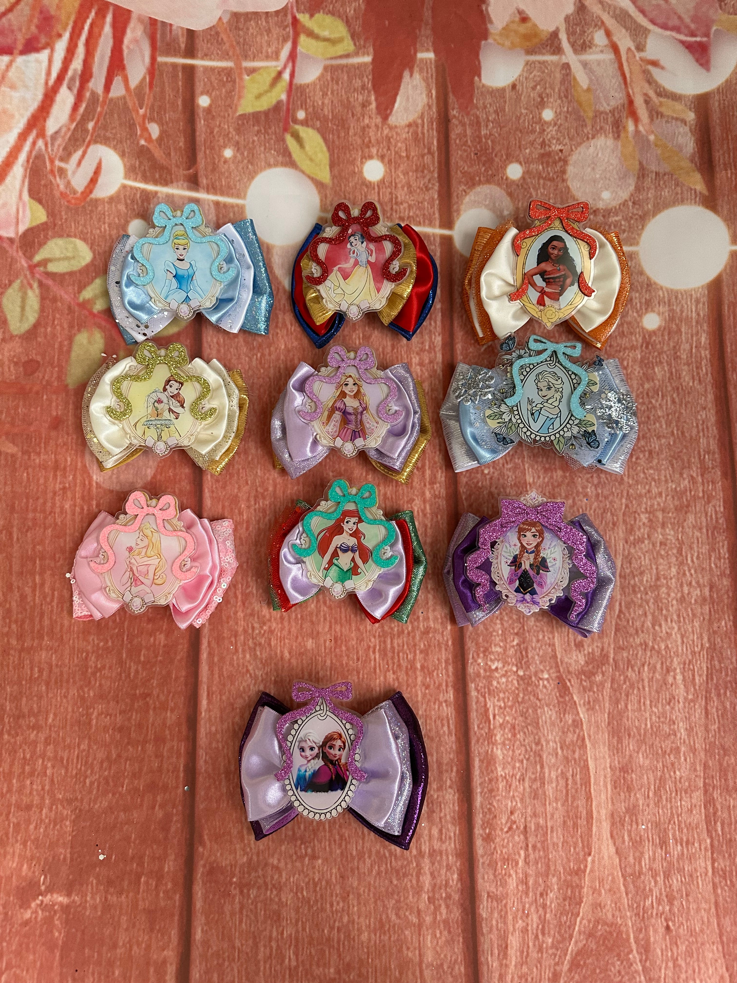 Disney hair bows