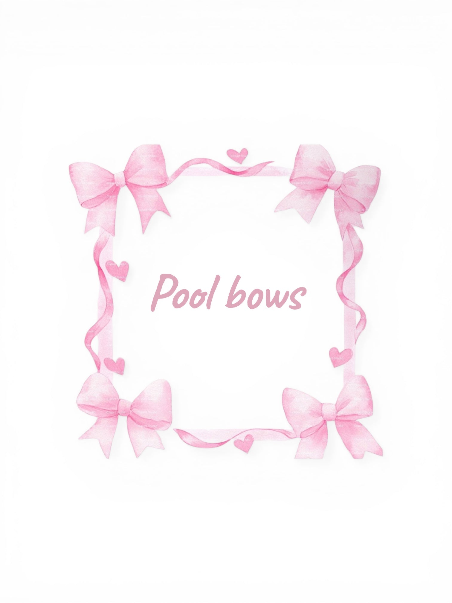 Pool bows