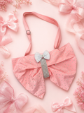 Xl bow ballet cross over bag