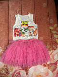 4/5 Toy Story tutu skirt set