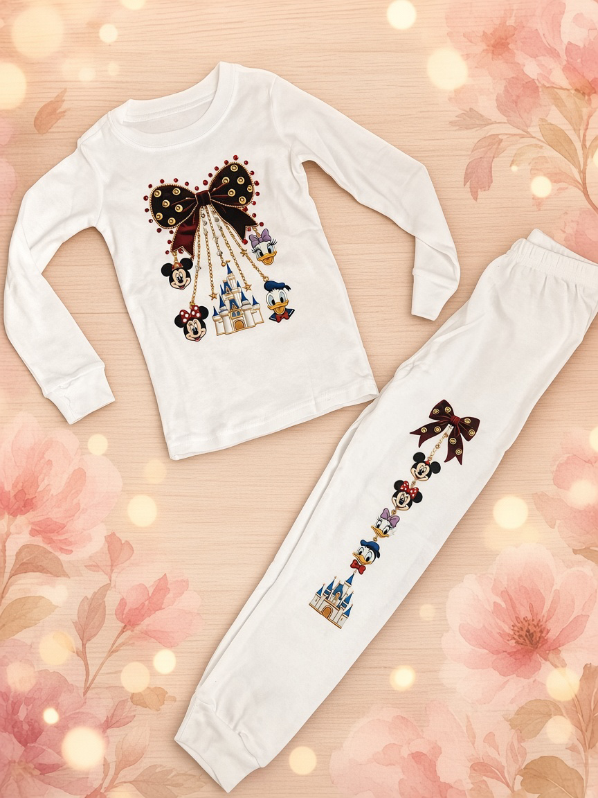 6y SNUG FIT lounge set Mickey and friends