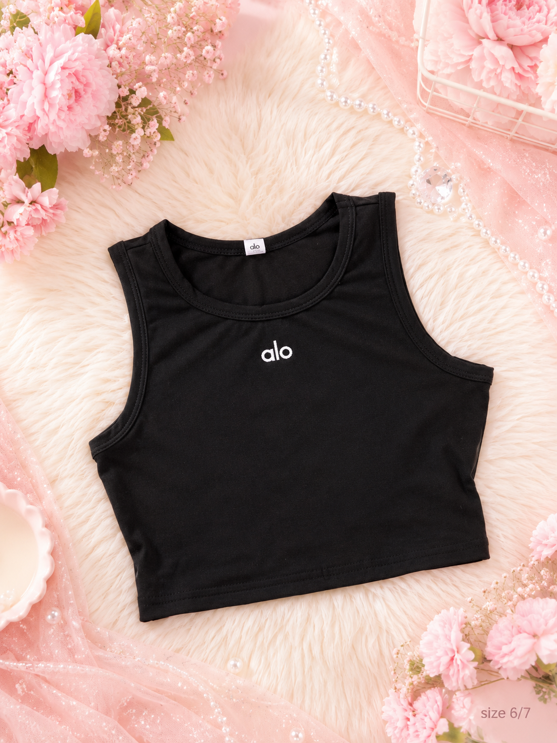 6/7 alo crop tank