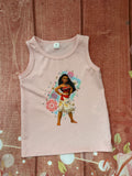5y Moana tank top