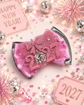 2027 happy new year xl piggy bow