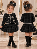 2/3 Inspired skirt suit set with clip