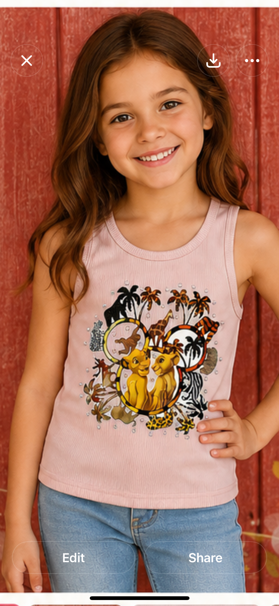 6y animal kingdom safari tank