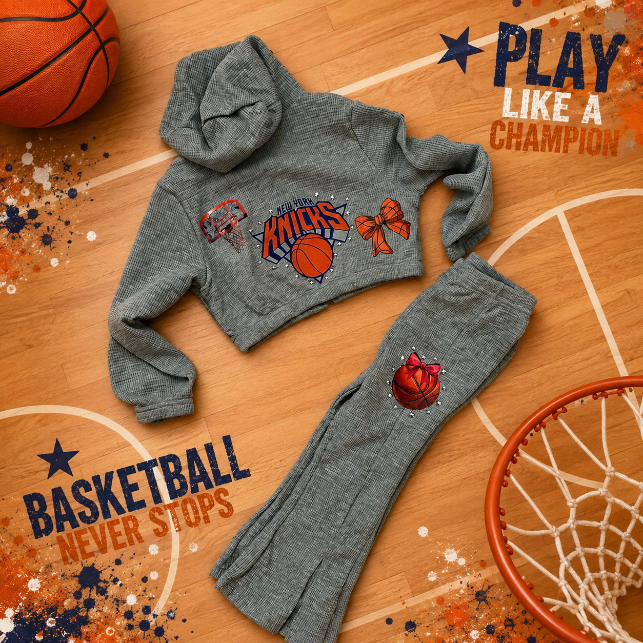 2/3 Knicks basketball lounge set