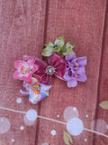 6 inch flower hair bow