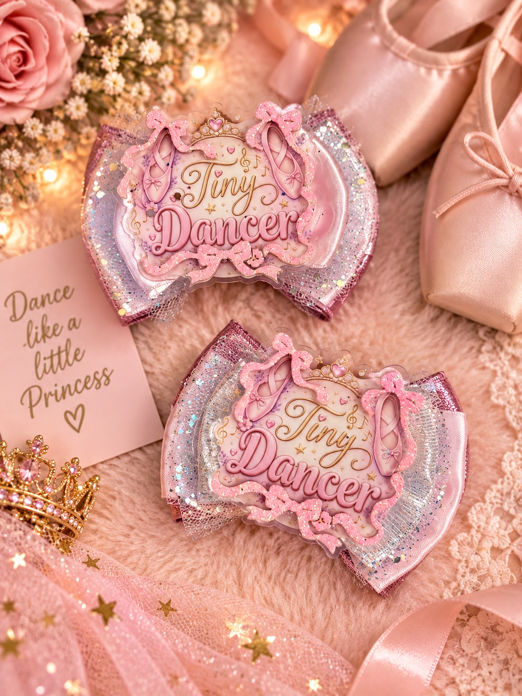 Xl piggy ballet hair clip