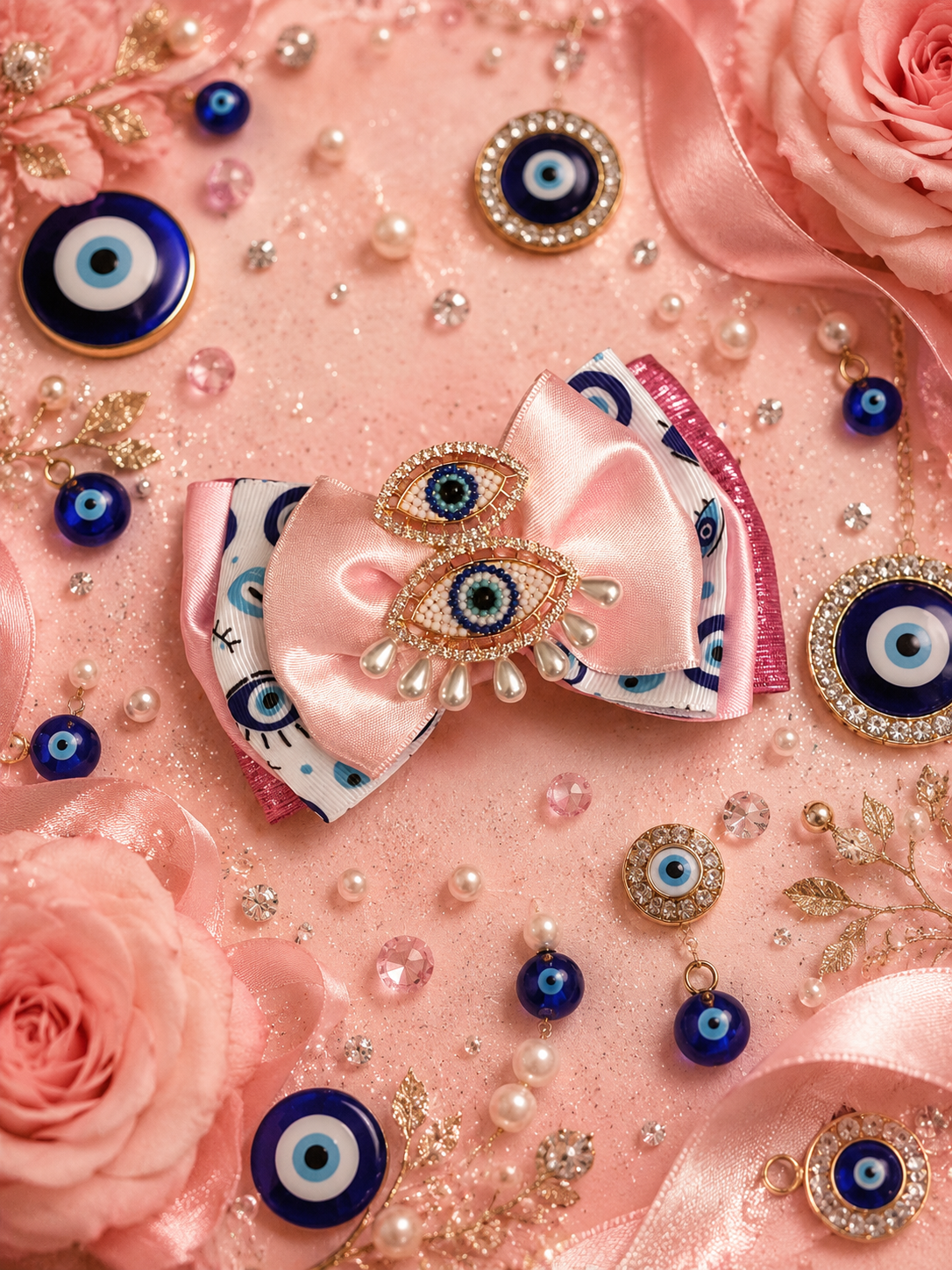 Evil eye piggy clip