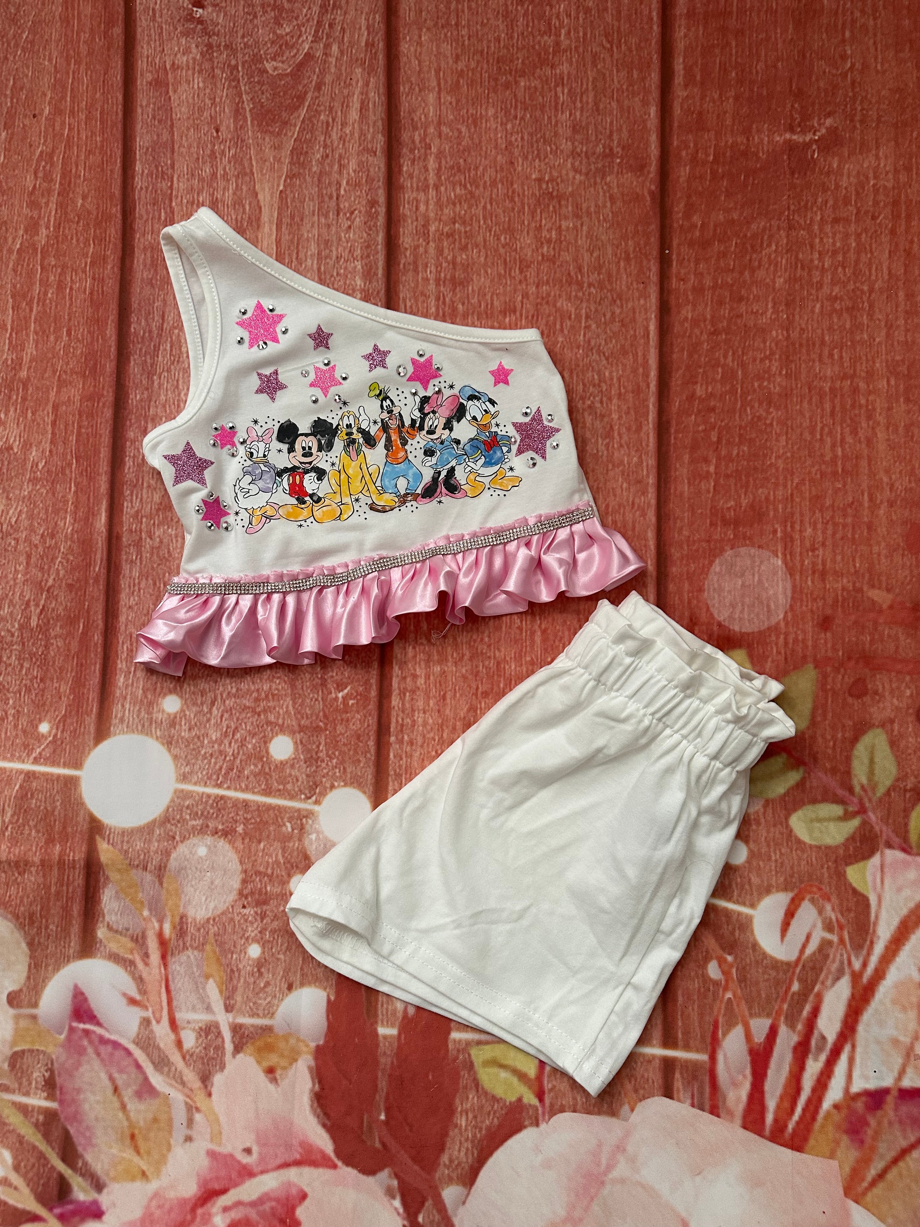 18/24 Mickey and friends short set