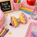 Back to school piggy clip