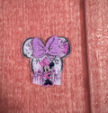 Velcro center Minnie Mouse