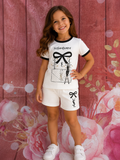5y ysl short set