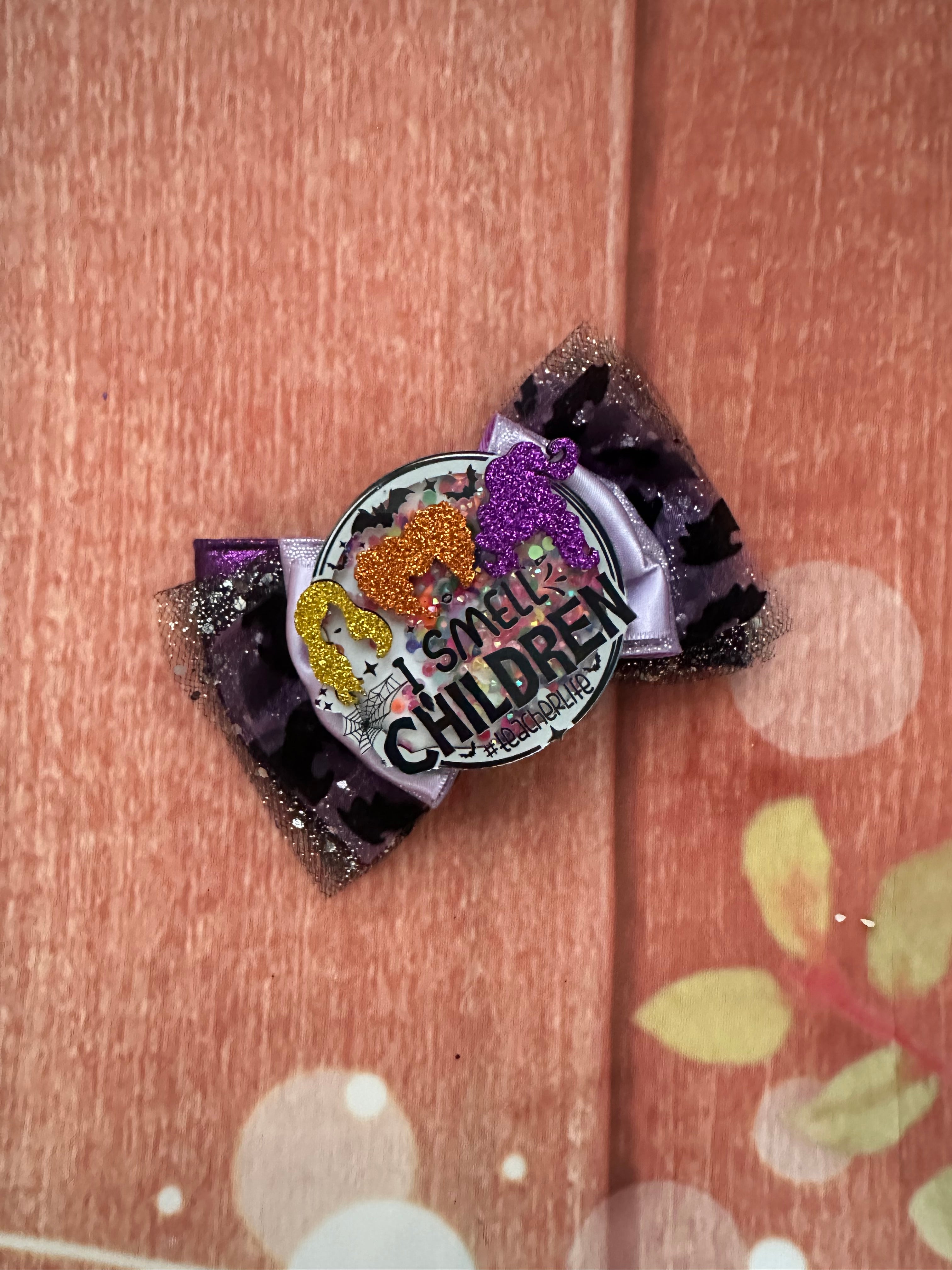 Halloween hocus pocus 5 inch bow