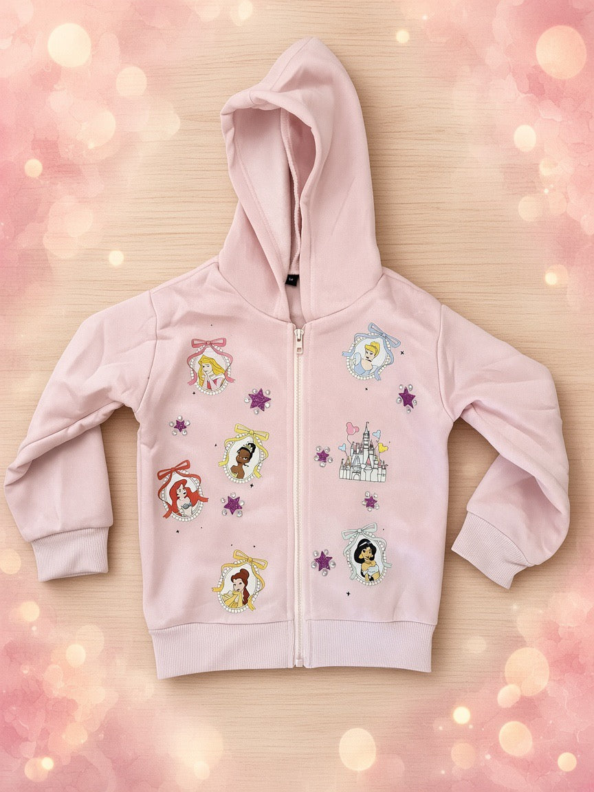 5y princess zip up