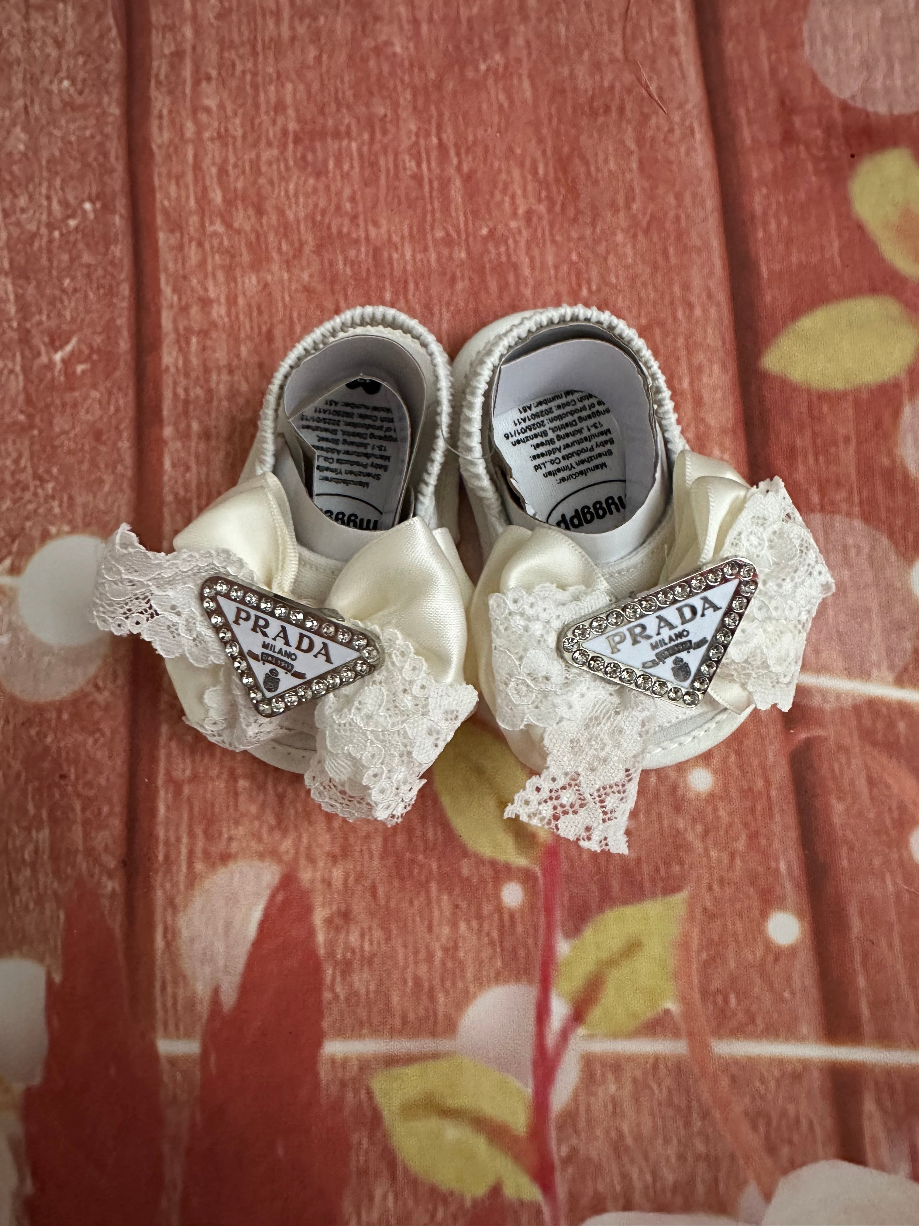 Size 1 shoes and  purse baby gift set