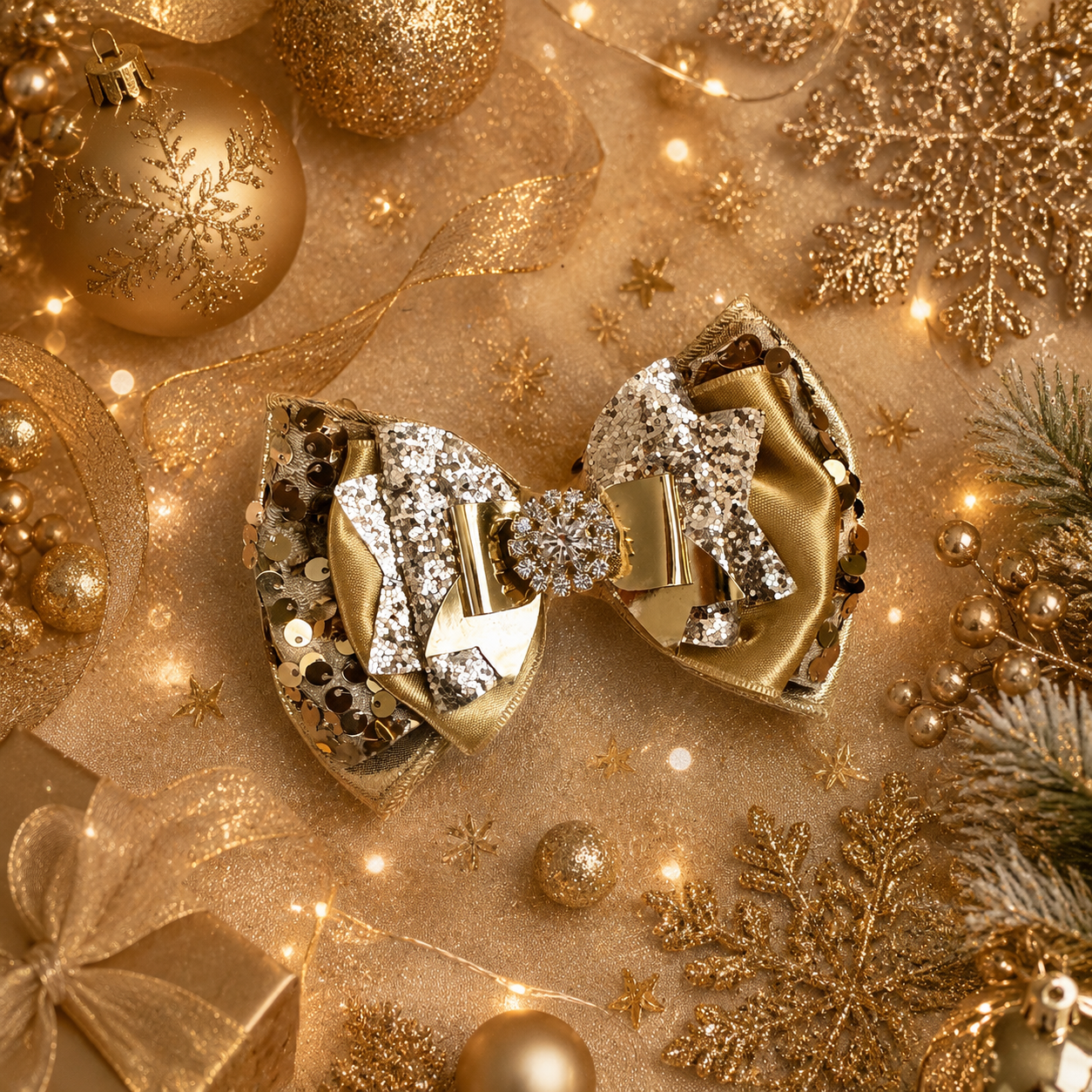 Xl gold piggy clip