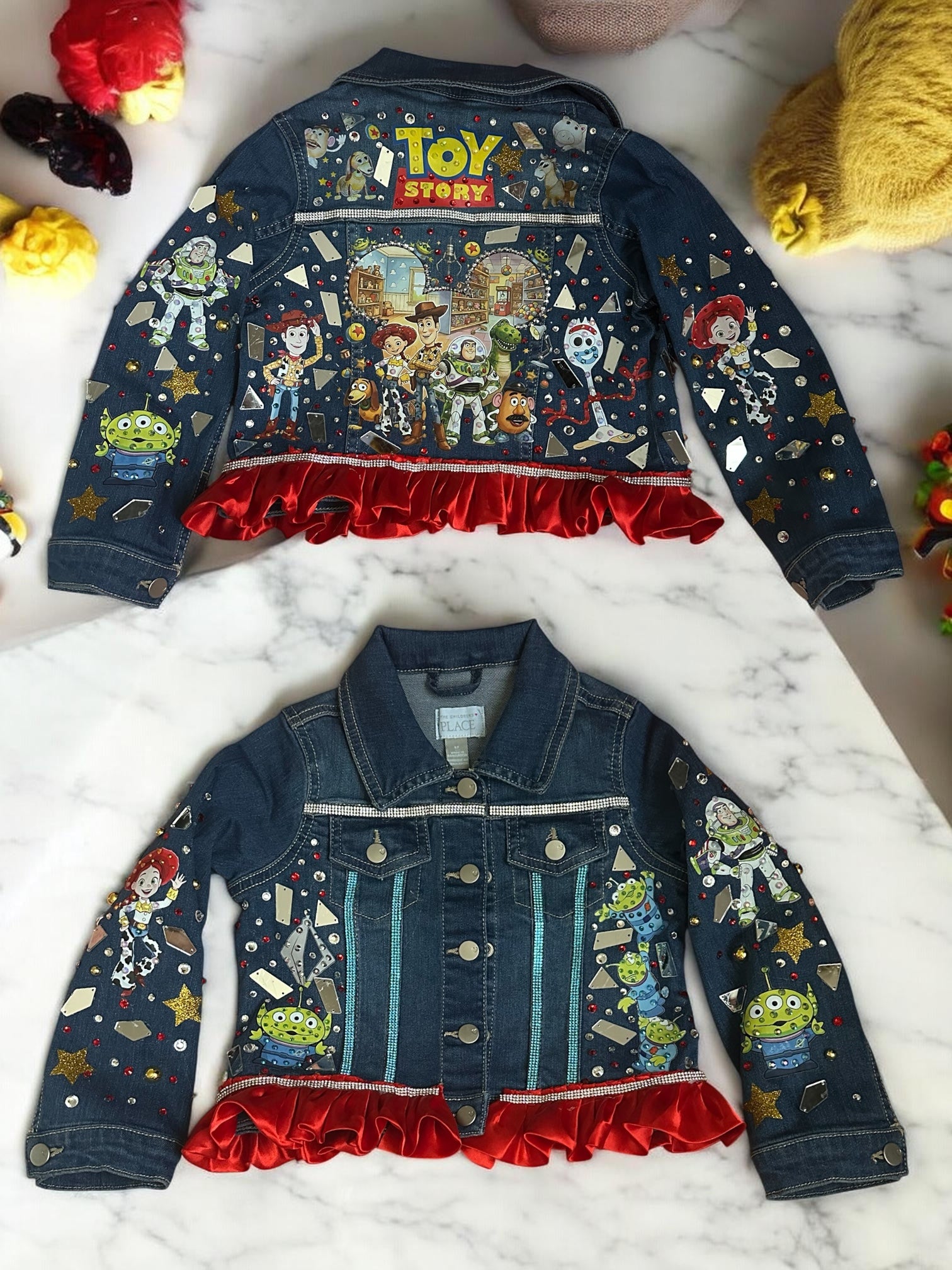 Custom denim jacket Toy Story