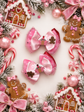 Gingerbread house piggy set