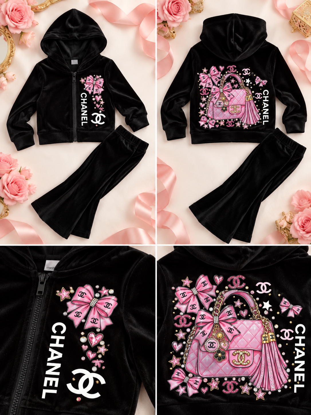 18/24 cc velour set