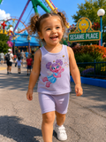 2y Abby Sesame Street short set