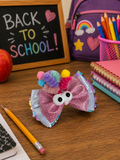 Crazy hair day back to school clip