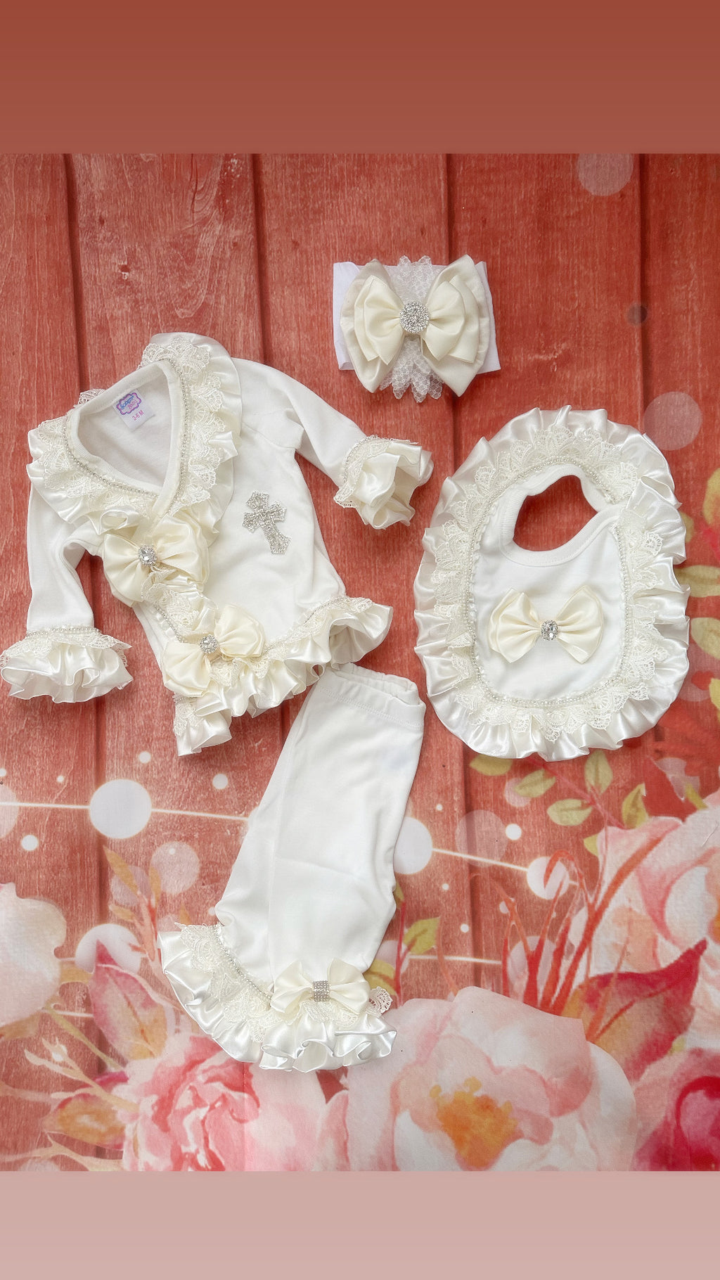 Baby christening set