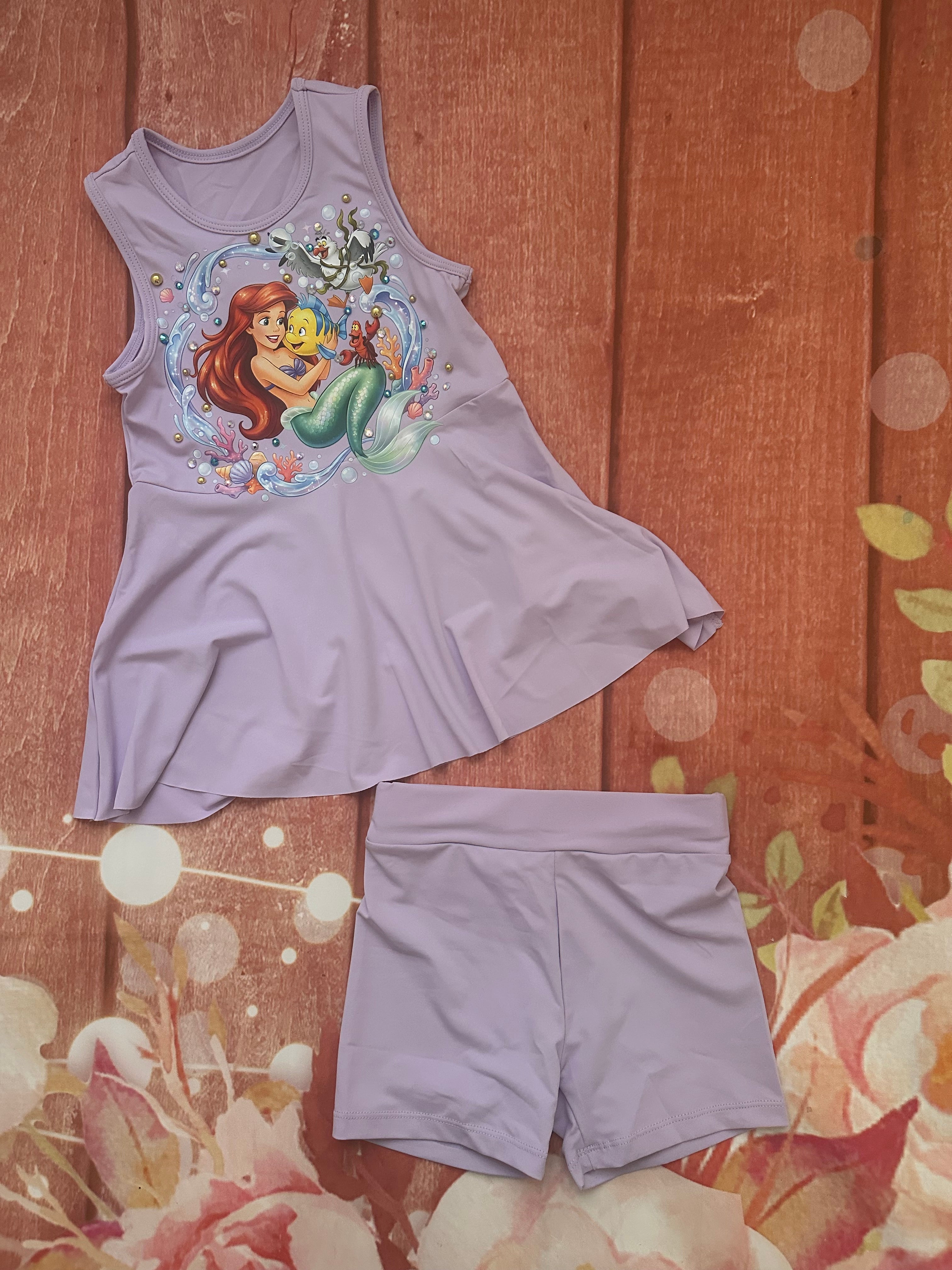 5y Ariel shorts set