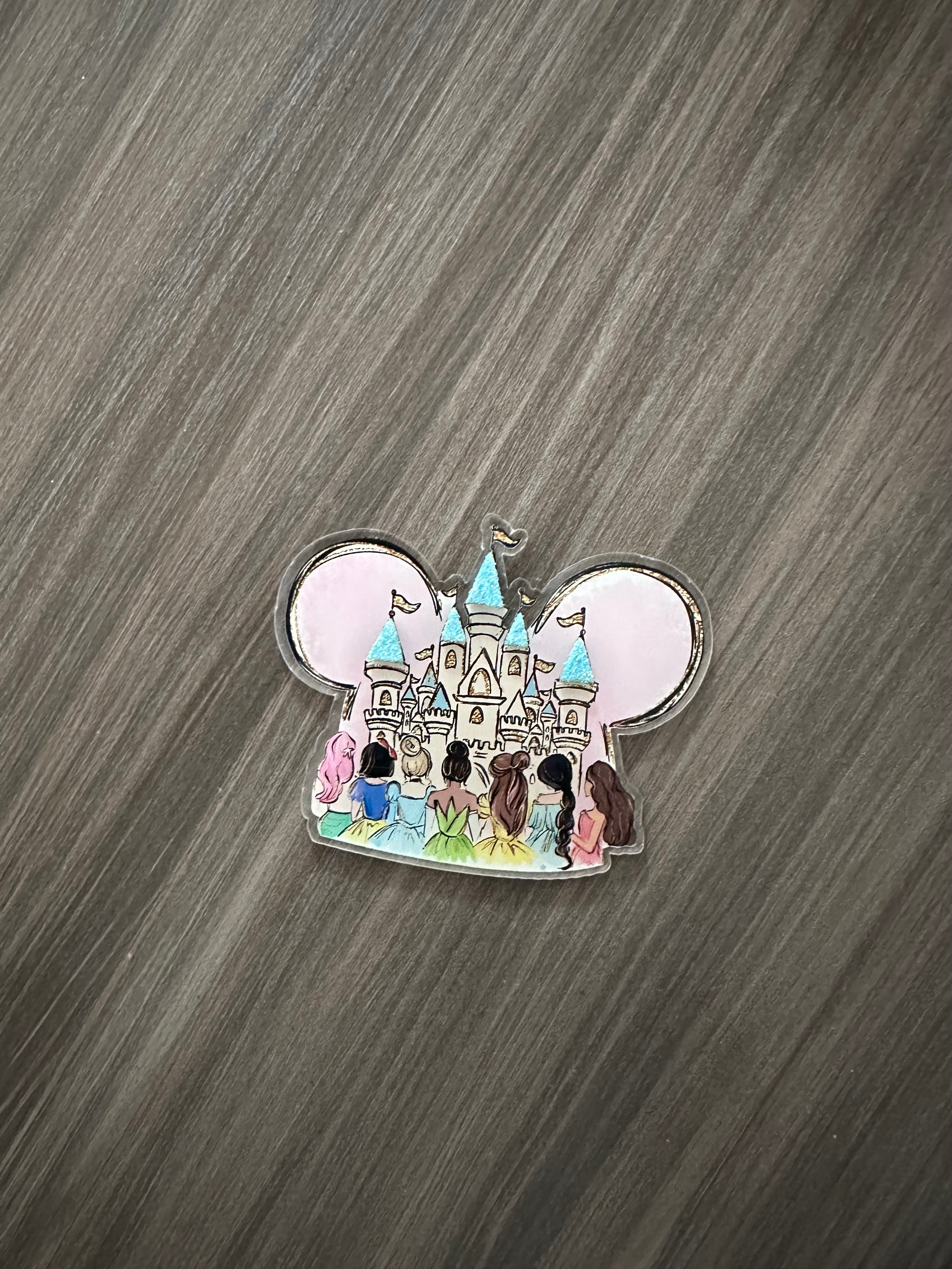 Velcro center Disney princess