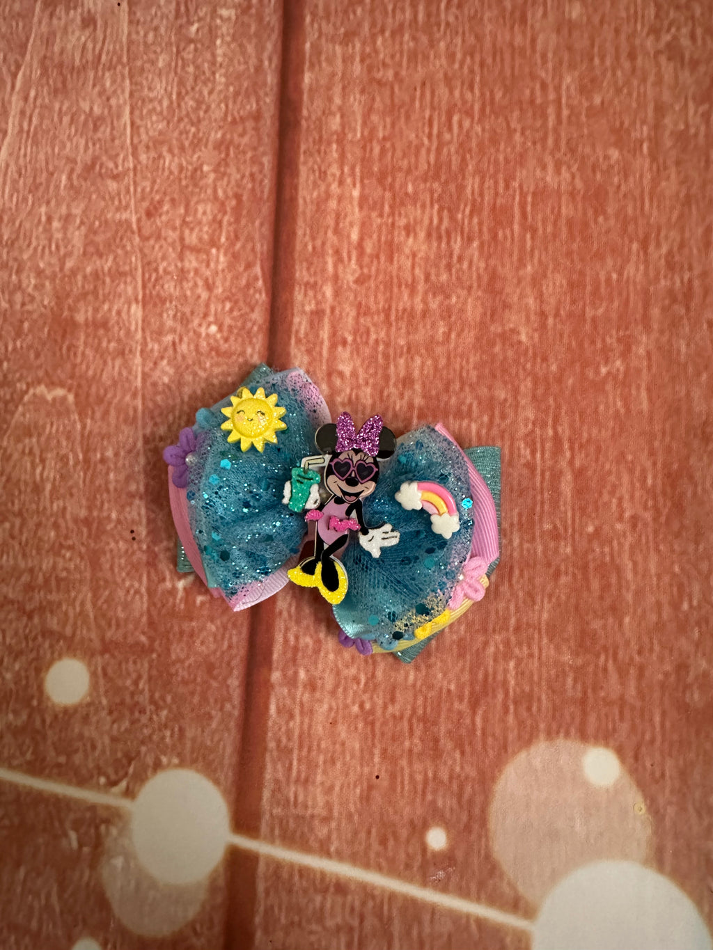 Disney Minnie Mouse summer piggy clip