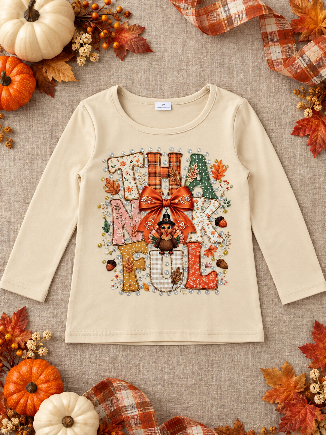 4y Thanksgiving turkey top