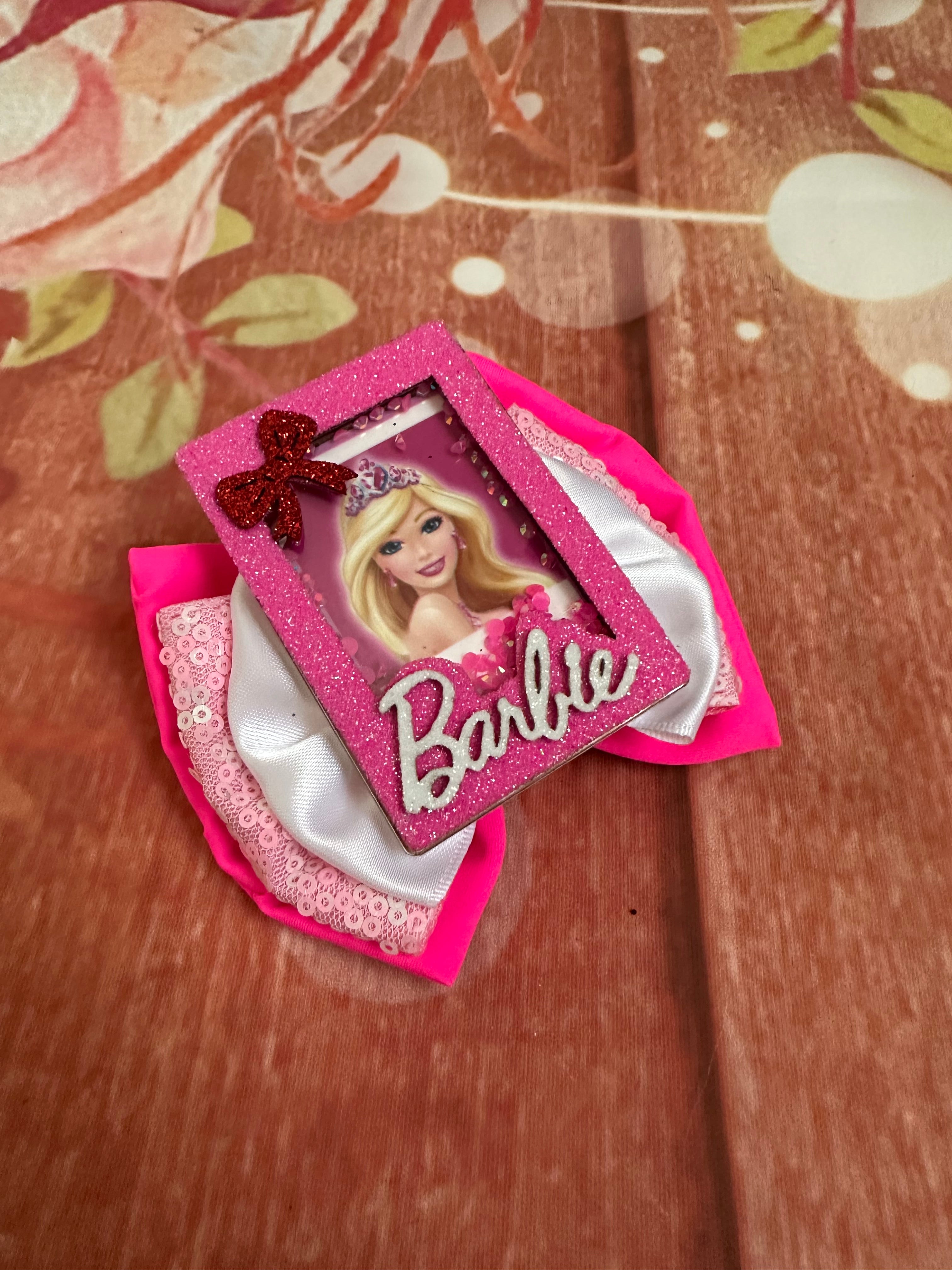 Barbie 4 inch bow