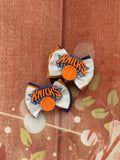 Knicks basketball bows