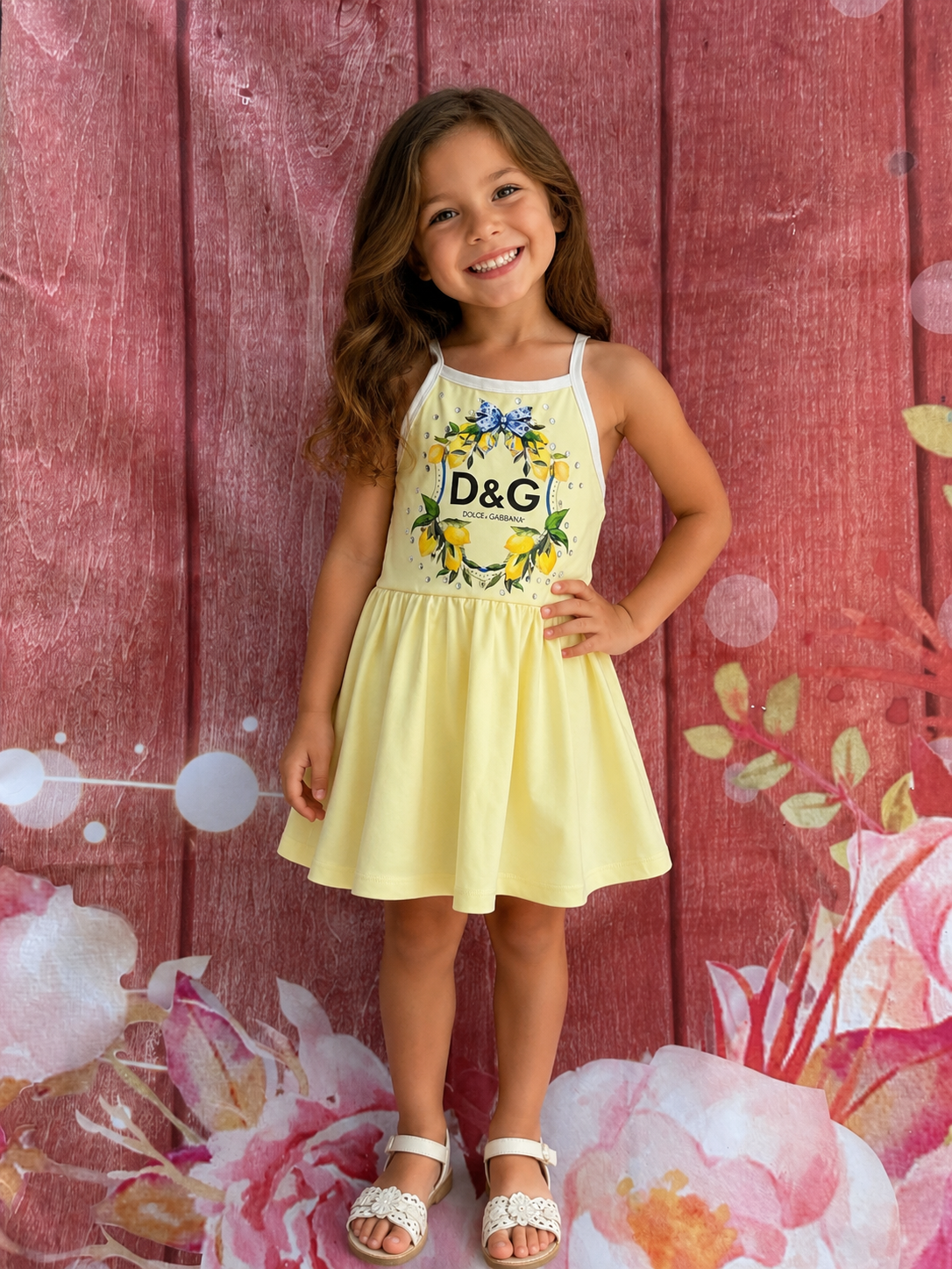 5y D&G dress with built in shorts