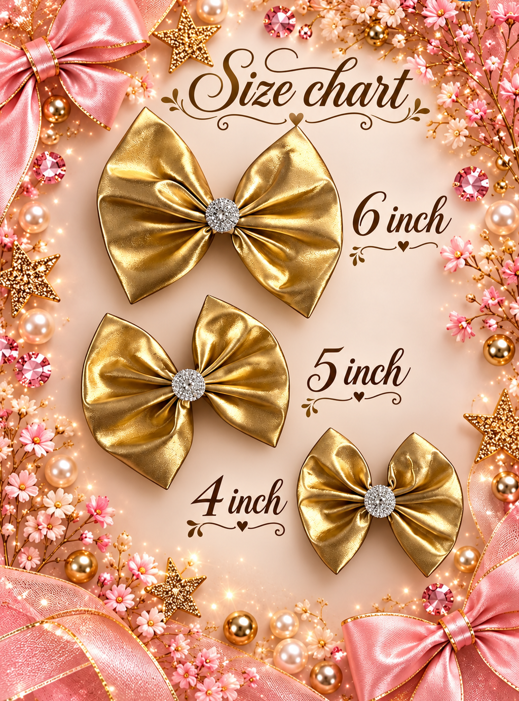 4 inch liquid satin hair clip