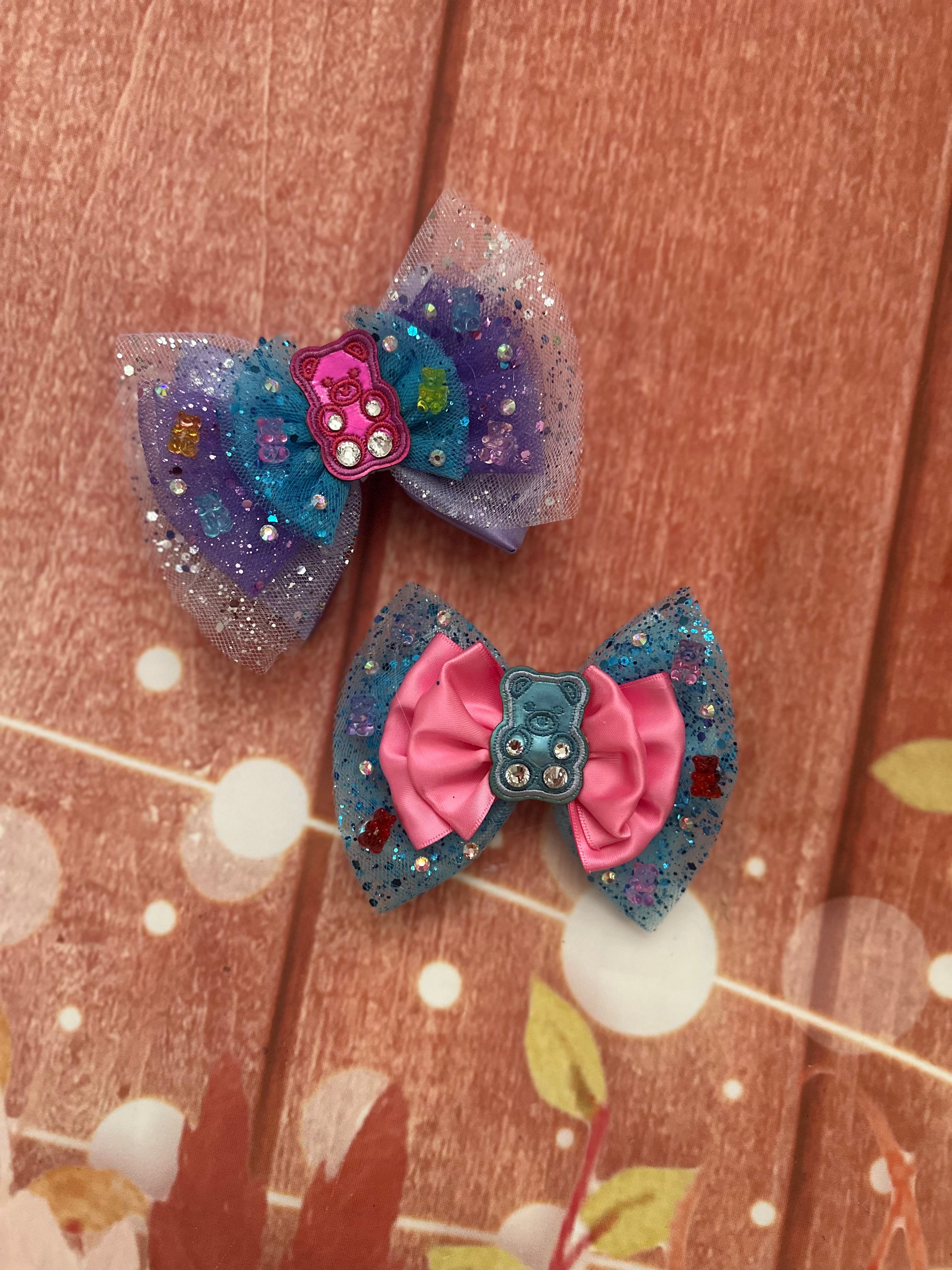 Gummy bear hair clip