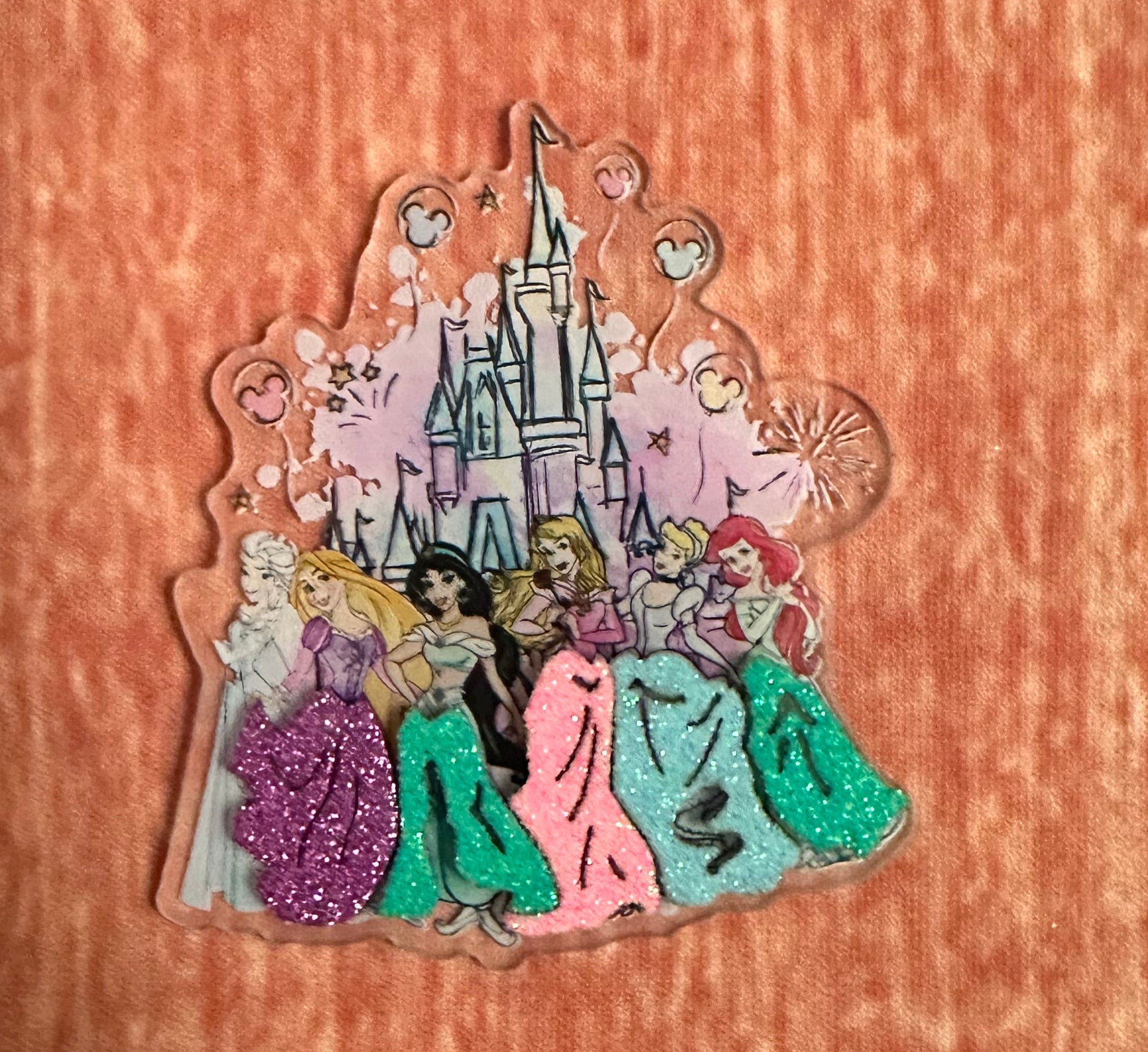 Velcro center Disney Princess