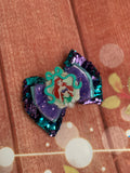 6 inch flip sequin Ariel hair clip