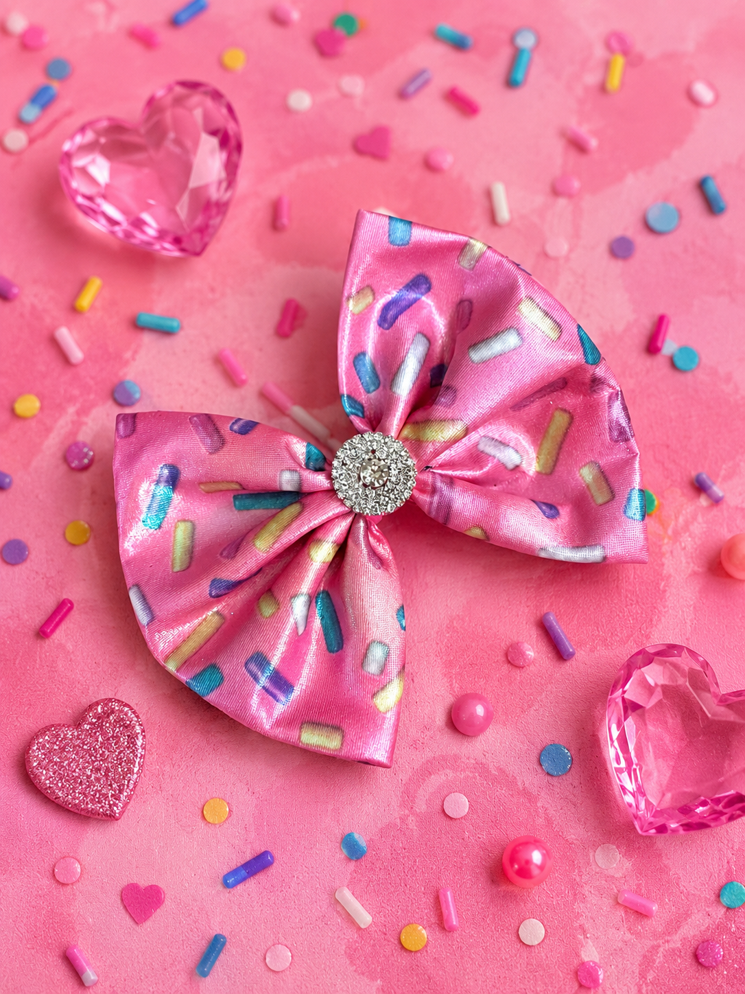 Sprinkle hair bow