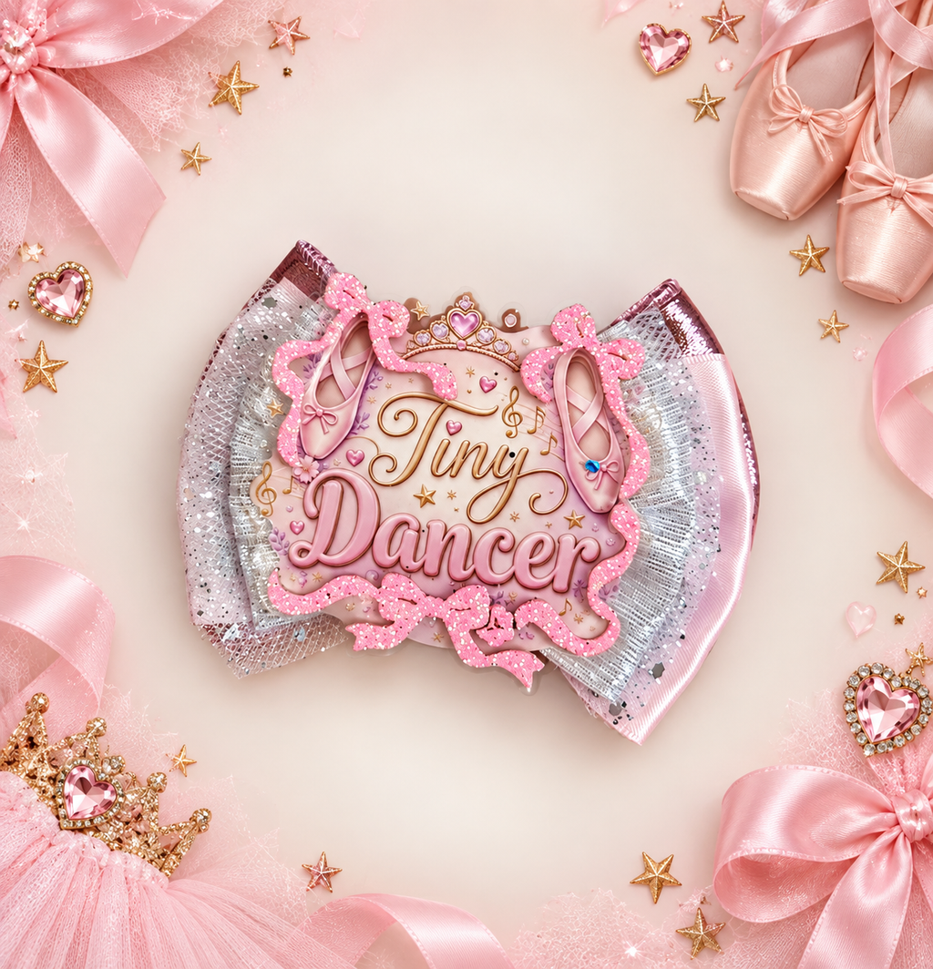 Xl piggy ballet hair clip