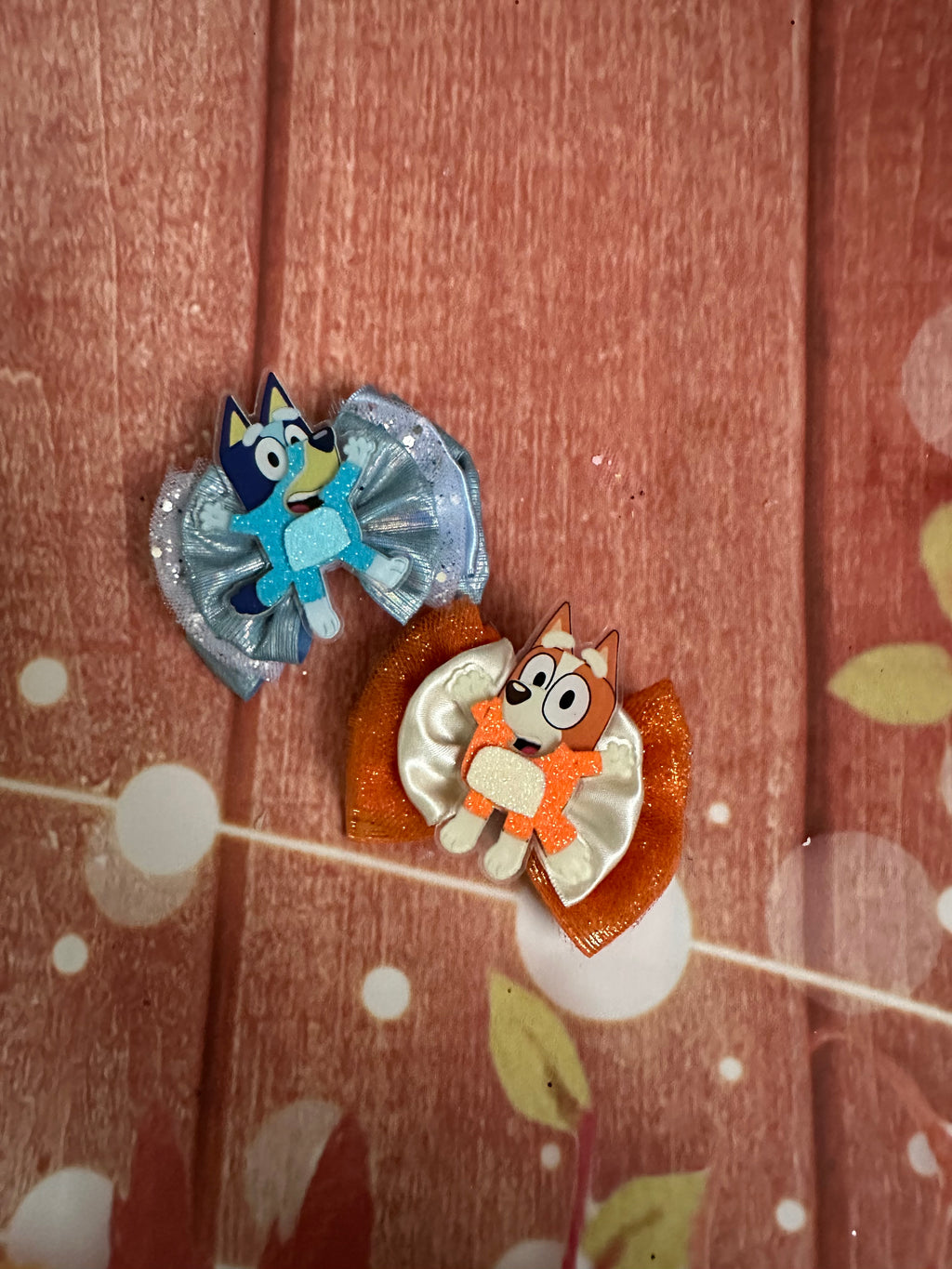 Bluey piggy clips