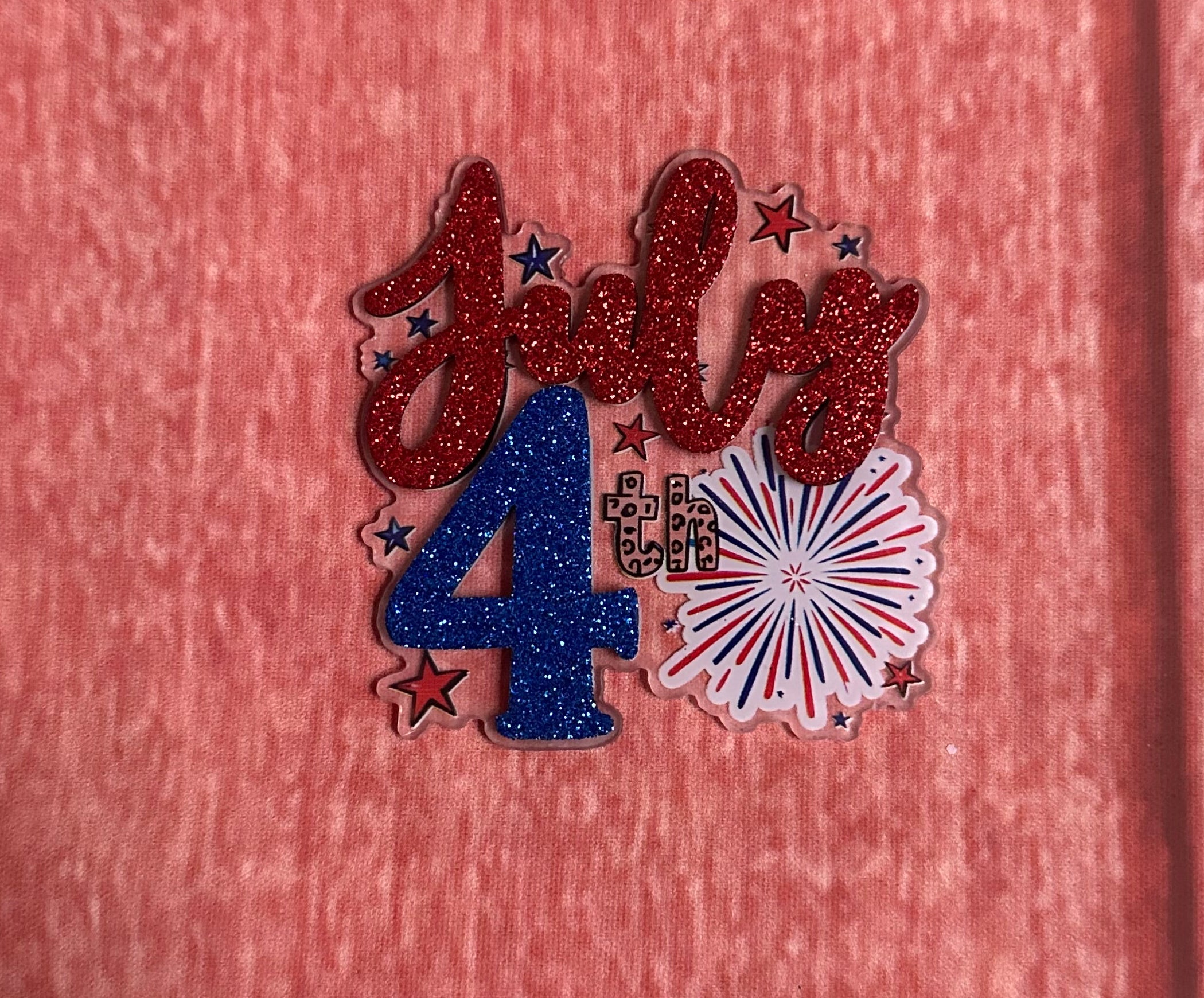 Velcro center 4th of July