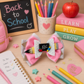 Back to school piggy clip