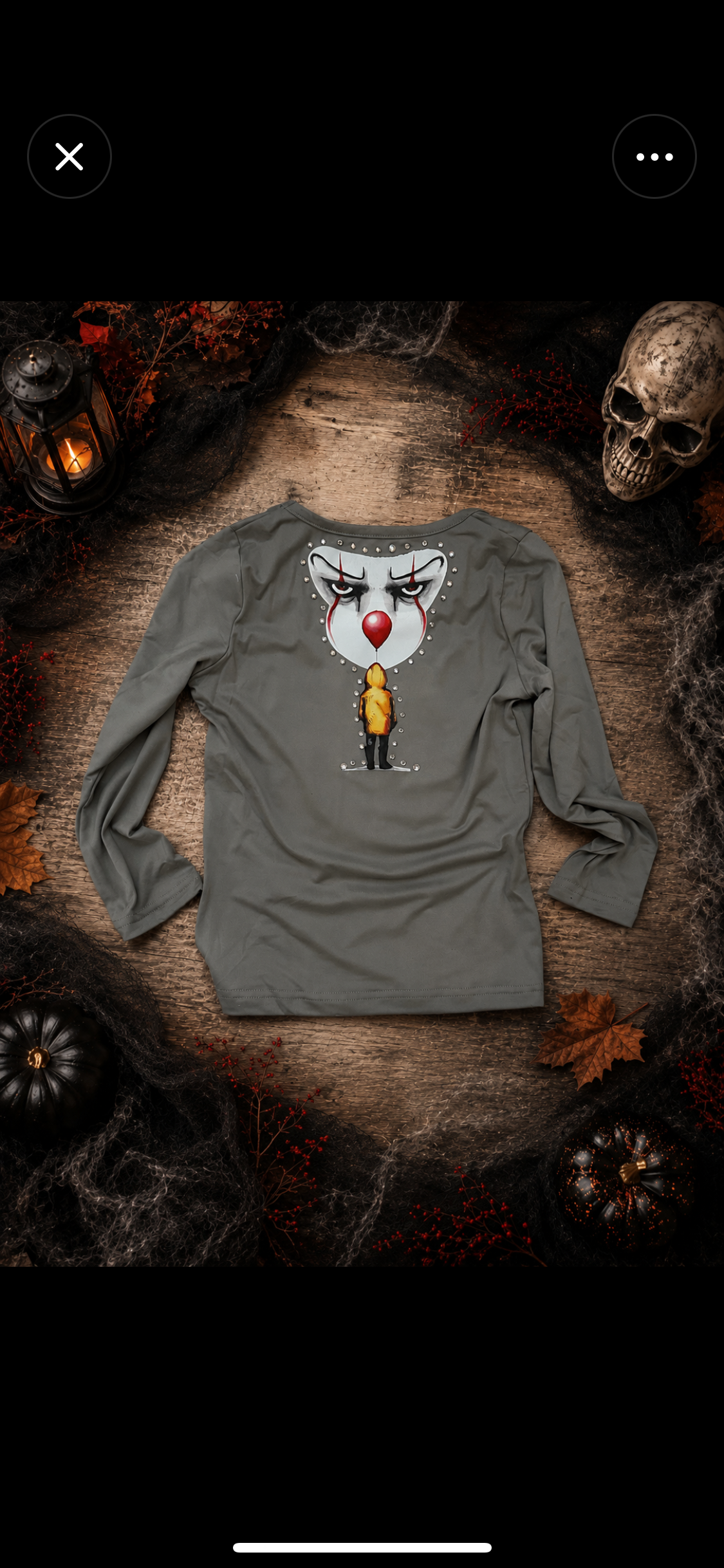 Pennywise t shirt long sleeve