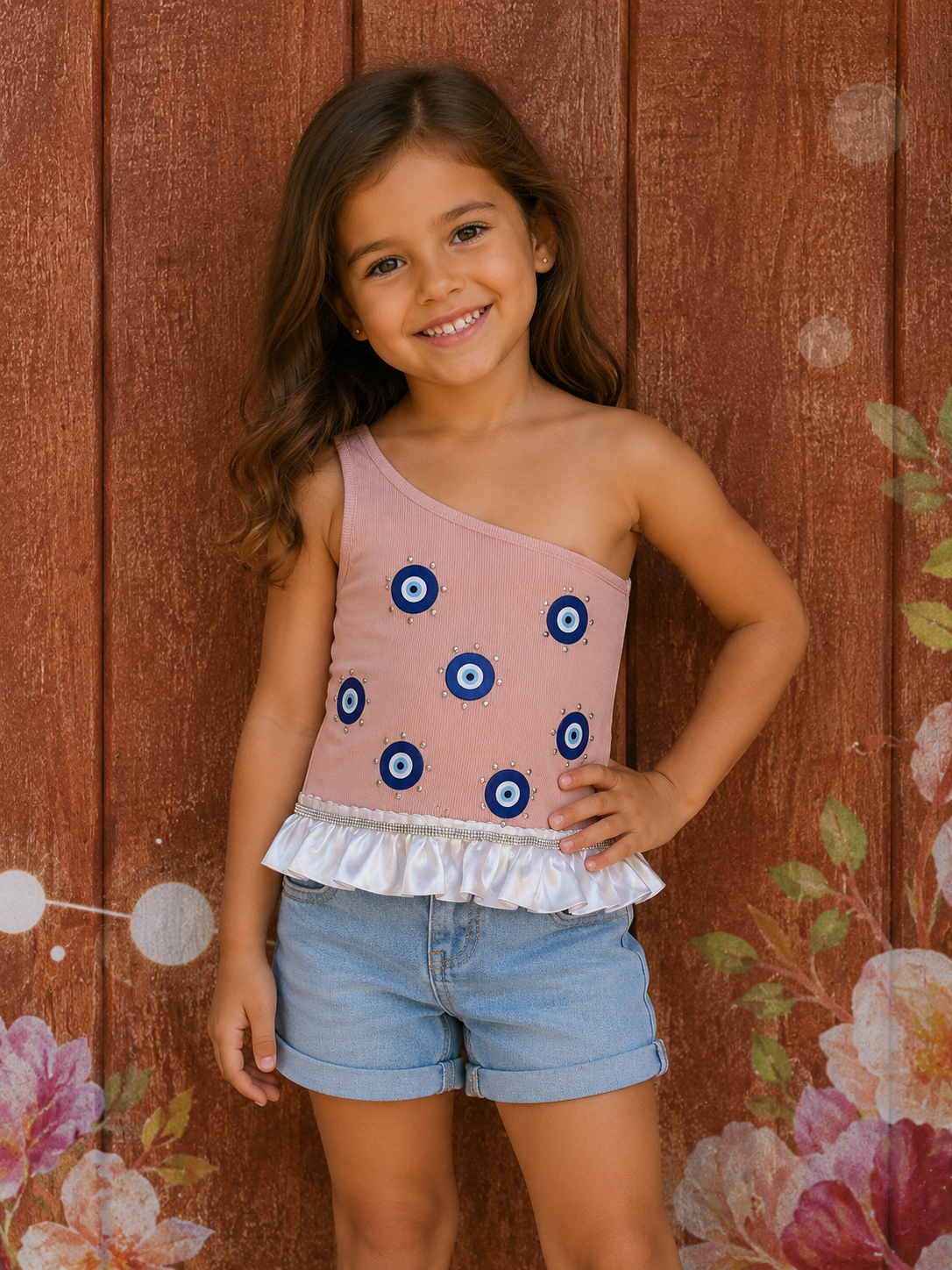 5y evik eye crop top