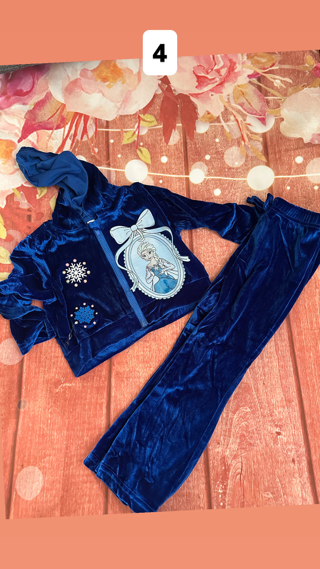 4y frozen Elsa lounge set