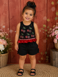4y LV gg shorts set