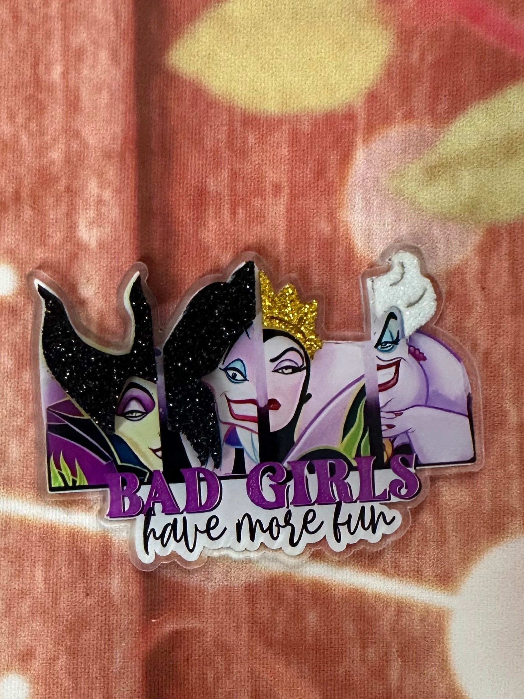 Velcro center Halloween villains
