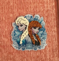 Velcro center frozen Elsa Anna